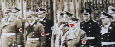 Preview: Racing car Bernd Rosemeyer drives past Adolf Hitler and other generals